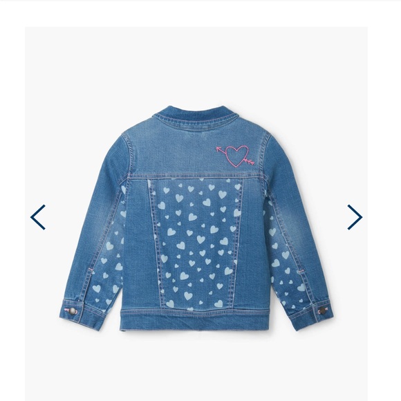 Hayley heart denim jacket size 6 excellent condition - Picture 3 of 4